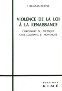 Violence de la loi à la Renaissance